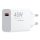 XIAOMI hálózati töltő USB aljzat (45W, gyorstöltő) FEHÉR XIAOMI hálózati töltő USB aljzat (45W, gyorstöltő) FEHÉR