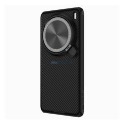   NILLKIN CAMSHIELD PROP MAGNETIC szilikon telefonvédő (ütésállóság, kameravédő, kitámasztó, csíkos) FEKETE Vivo X200 Pro 5G