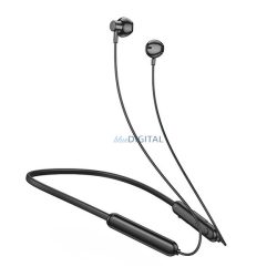   HOCO ES67 bluetooth fülhallgató SZTEREO (v5.3, nyakba akasztható, mikrofon, microSD kártyaolvasó, SPORT) FEKETE