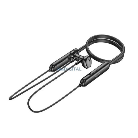 HOCO ES67 bluetooth fülhallgató SZTEREO (v5.3, nyakba akasztható, mikrofon, microSD kártyaolvasó, SPORT) FEKETE