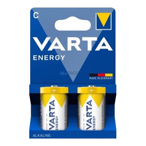VARTA ENERGY tartós elem (C/baby, LR14, 1.5V, alkáli) 2db/csomag