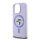 KARL LAGERFELD LIQUID SILICONE KARL AND CHOUPETTE MAGSAFE szilikon telefonvédő (ütésállóság, MagSafe) LILA Apple iPhone 16 Pro Max