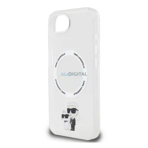 KARL LAGERFELD IML KARL AND CHOUPETTE MAGSAFE szilikon telefonvédő (ütésállóság, MagSafe) ÁTLÁTSZÓ Apple iPhone 16e