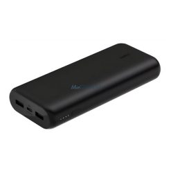   BELKIN BOOST CHARGE vésztöltő 2 USB+Type-C aljzat (20000mAh, 20W, gyorstöltő + Type-C kábel) FEKETE