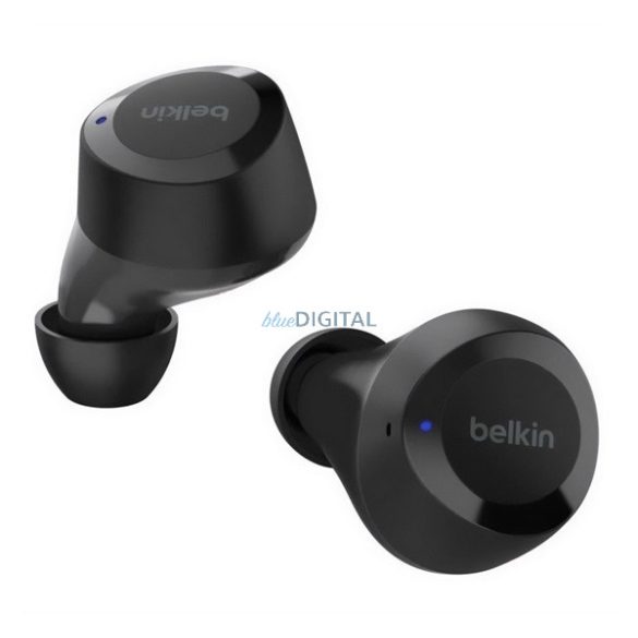 BELKIN SOUNDFORM BOLT bluetooth fülhallgató SZTEREO (v5.2, TWS, mikrofon, IPX4 cseppálló + töltőtok) FEKETE