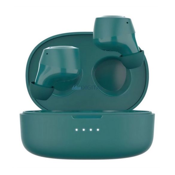 BELKIN SOUNDFORM BOLT bluetooth fülhallgató SZTEREO (v5.2, TWS, mikrofon, IPX4 cseppálló + töltőtok) SÖTÉTZÖLD