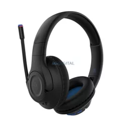   BELKIN SOUNDFORM INSPIRE bluetooth fejhallgató SZTEREO (v5.2, mikrofon, felvevő gomb, 3.5mm jack, GYEREK méret) FEKETE