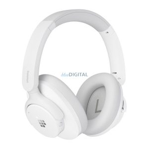 TRONSMART SOUNFII Q20S bluetooth fejhallgató SZTEREO (v5.3, mikrofon, akítv zajszűrő, összehajtható) FEHÉR