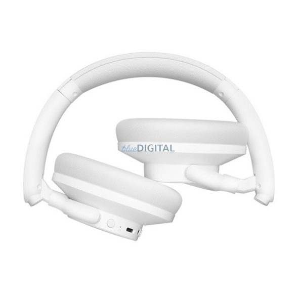 TRONSMART SOUNFII Q20S bluetooth fejhallgató SZTEREO (v5.3, mikrofon, akítv zajszűrő, összehajtható) FEHÉR