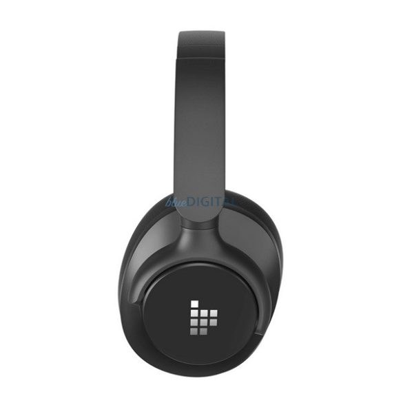 TRONSMART SOUNFII Q20S bluetooth fejhallgató SZTEREO (v5.3, mikrofon, akítv zajszűrő, összehajtható) FEKETE