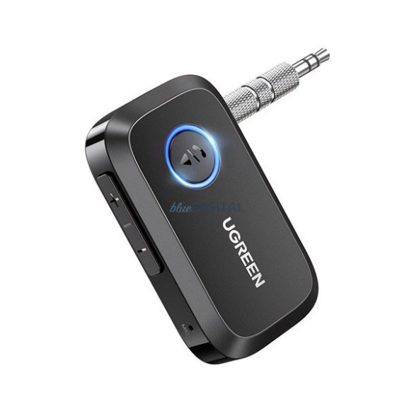 UGREEN bluetooth audió adapter (v5.3, 3.5mm jack aljzat) FEKETE