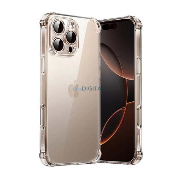 UGREEN BRIGHT CUSHION szilikon telefonvédő (ütésállóság, légpárnás sarok) ÁTLÁTSZÓ Apple iPhone 16 Pro