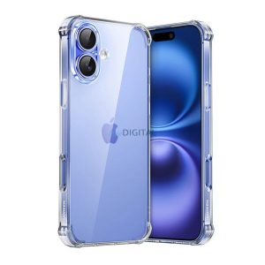 UGREEN BRIGHT CUSHION szilikon telefonvédő (ütésállóság, légpárnás sarok) ÁTLÁTSZÓ Apple iPhone 16