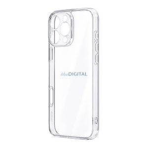 UGREEN CA107 műanyag telefonvédő (ütésállóság, akril hátlap, kameravédő) ÁTLÁTSZÓ Apple iPhone 16 Pro