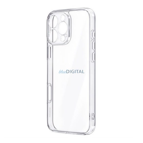 UGREEN CA107 műanyag telefonvédő (ütésállóság, akril hátlap, kameravédő) ÁTLÁTSZÓ Apple iPhone 16 Pro
