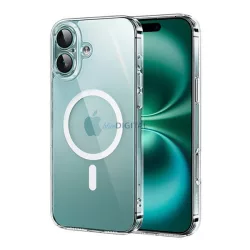   UGREEN CA110 szilikon telefonvédő (ütésállóság, MagSafe) ÁTLÁTSZÓ Apple iPhone 16 Plus