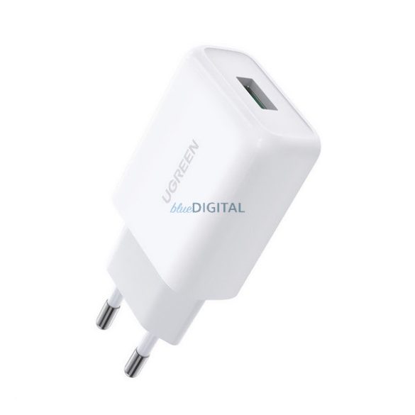 UGREEN CD122 hálózati töltő USB aljzat (18W, gyorstöltő 3.0) FEHÉR