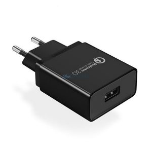 UGREEN CD122 hálózati töltő USB aljzat (18W, gyorstöltő 3.0) FEKETE