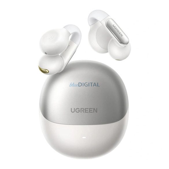 UGREEN HITUNE S5 WS210 bluetooth fülhallgató SZTEREO (v5.4, TWS, mikrofon, IPX5, fülre akasztható + töltőtok) FEHÉR
