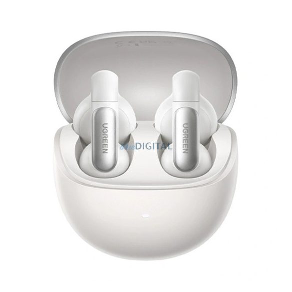 UGREEN HITUNE S5 WS210 bluetooth fülhallgató SZTEREO (v5.4, TWS, mikrofon, IPX5, fülre akasztható + töltőtok) FEHÉR