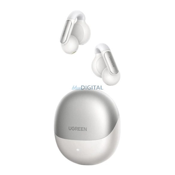 UGREEN HITUNE S5 WS210 bluetooth fülhallgató SZTEREO (v5.4, TWS, mikrofon, IPX5, fülre akasztható + töltőtok) FEHÉR
