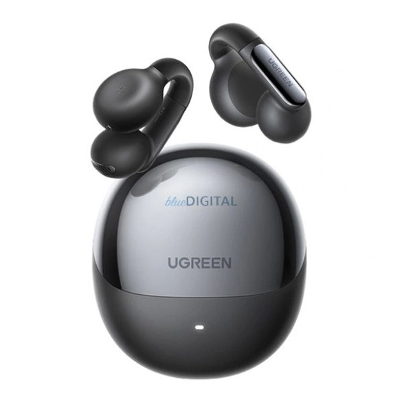 UGREEN HITUNE S5 WS210 bluetooth fülhallgató SZTEREO (v5.4, TWS, mikrofon, IPX5, fülre akasztható + töltőtok) FEKETE