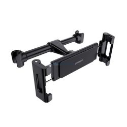   UGREEN LP160 autós tablet tartó (fejtámla rögzítés, 360°, 4.7-12.9" méret) FEKETE