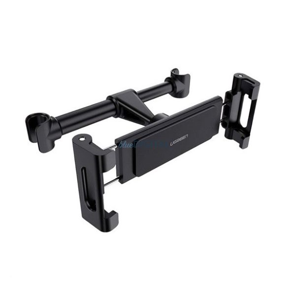 UGREEN LP160 autós tablet tartó (fejtámla rögzítés, 360°, 4.7-12.9" méret) FEKETE