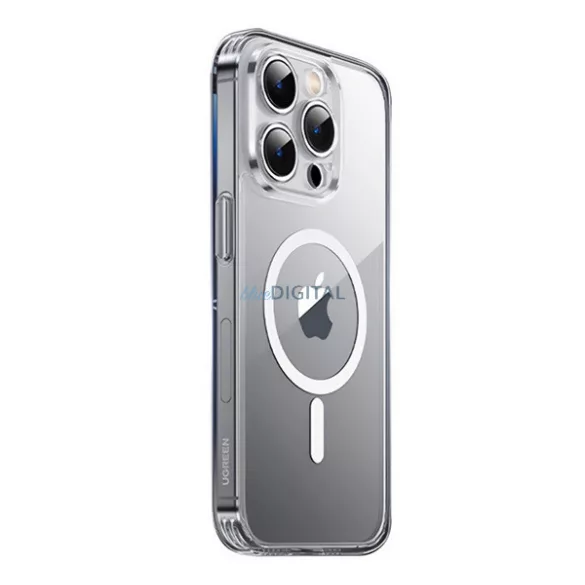 UGREEN LP727 szilikon telefonvédő (ütésállóság, MagSafe) ÁTLÁTSZÓ Apple iPhone 15 Pro