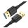 UGREEN US128 adatkábel (USB - USB, 200cm) FEKETE UGREEN US128 adatkábel (USB - USB, 200cm) FEKETE