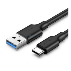   UGREEN US184 adatkábel (USB - Type-C, 3A, gyorstöltő, 50cm) FEKETE
