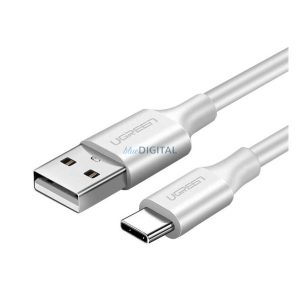 UGREEN US287 adatkábel (USB - Type-C, 2A, gyorstöltő 3.0, 150cm) FEHÉR