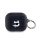 KARL LAGERFELD PU EMBOSSED CHOUPETTE HEAD szilikon tok (ütésállóság, karabíner) FEKETE Apple AirPods 3