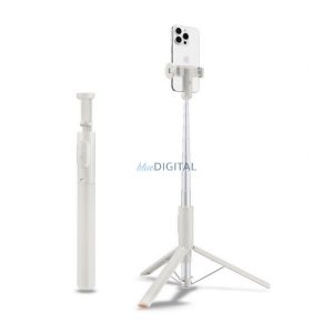 SPIGEN S541W szelfibot (univerzális, tripod állvány, állítható, bluetooth távkioldó, forgatható, 31.5-146cm) BÉZS