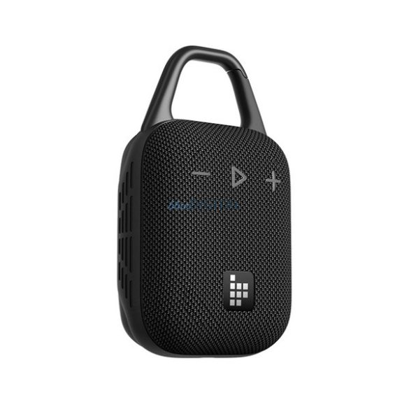 TRONSMART MIRTUNE H1 bluetooth hordozható hangszóró (v5.3, 2000mAh belső akku, 50W, IPX7 vízálló, karabíner) FEKETE