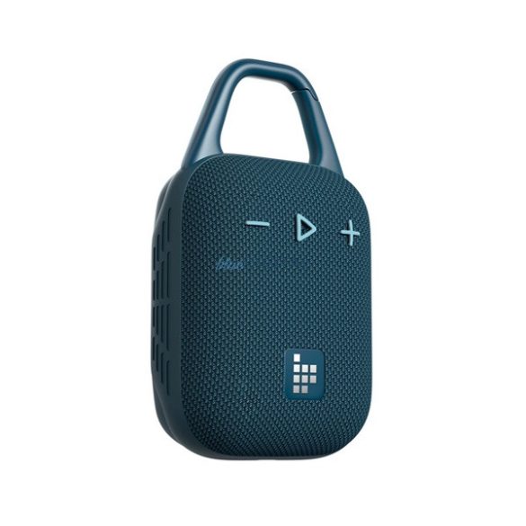 TRONSMART MIRTUNE H1 bluetooth hordozható hangszóró (v5.3, 2000mAh belső akku, 50W, IPX7 vízálló, karabíner) SÖTÉTKÉK