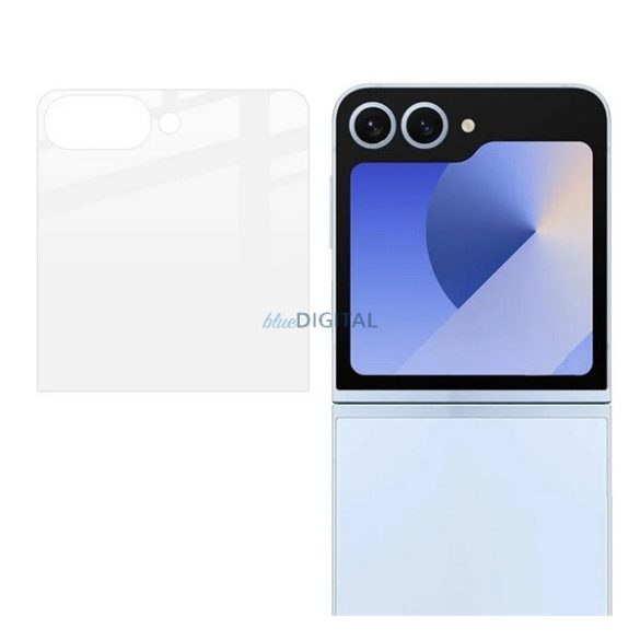 Képernyővédő üveg (0.3mm, 9H, NEM íves, külső kijelző) ÁTLÁTSZÓ Samsung Galaxy Z Flip7 (SM-F766)