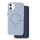 Szilikon telefonvédő (műanyag hátlap, kameravédő, MagSafe, csillogó) VILÁGOSKÉK Apple iPhone 11 Szilikon telefonvédő (műanyag hátlap, kameravédő, MagSafe, csillogó) VILÁGOSKÉK Apple iPhone 11