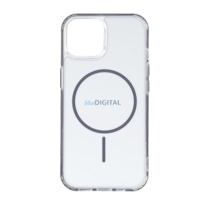 Szilikon telefonvédő (ultravékony, műanyag hátlap, MagSafe, légpárnás sarok) SÖTÉTSZÜRKE Apple iPhone 11
