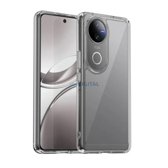 Szilikon telefonvédő (ütésállóság, átlátszó hátlap) ÁTLÁTSZÓ Vivo V50