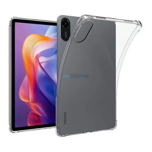 Szilikon telefonvédő (ütésállóság, légpárnás sarok) ÁTLÁTSZÓ Xiaomi Redmi Pad 2