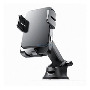 JOYROOM autós tartó (műszerfalra, szellőzőre, automata, 15W, wireless, 4.5-6.8" méret) FEKETE