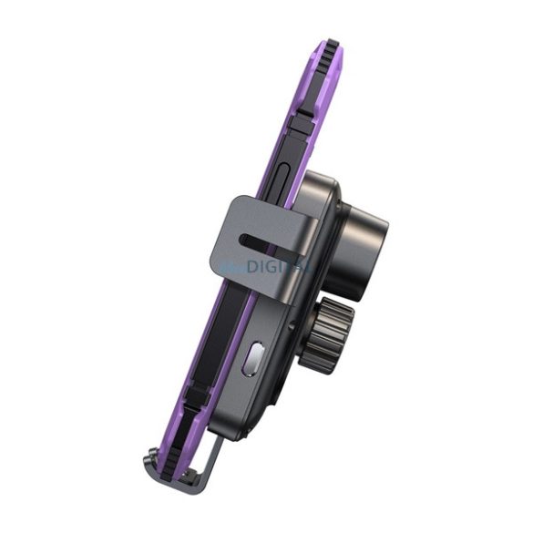 JOYROOM autós tartó (műszerfalra, szellőzőre, automata, 15W, wireless, 4.5-6.8" méret) FEKETE