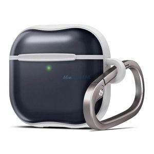SPIGEN CLASSIC C1 szilikon telefonvédő (ütésállóság, légpárnás sarok, MagSafe) SÖTÉTSZÜRKE