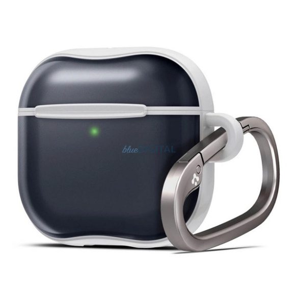 SPIGEN CLASSIC C1 szilikon telefonvédő (ütésállóság, légpárnás sarok, MagSafe) SÖTÉTSZÜRKE