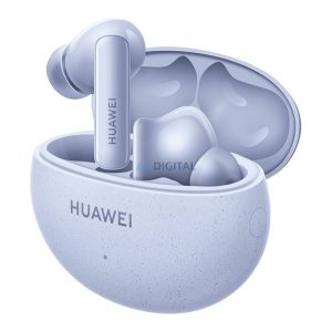 HUAWEI FREEBUDS 5i bluetooth fülhallgató SZTEREO (v5.2, aktív zajszűrő, mikrofon, IP54, cseppálló + töltőtok) VILÁGOSKÉK