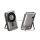 REMAX vésztöltő USB+Type-C aljzat (10000mAh, 15W, wireless, MagSafe, kitámasztó + fix Type-C - lightning kábel) SZÜRKE