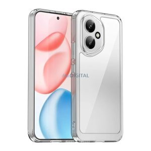 Szilikon telefonvédő (ütésállóság, átlátszó hátlap) ÁTLÁTSZÓ Honor 400