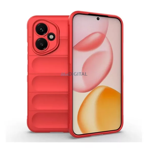 Szilikon telefonvédő (ütésállóság, kameravédő, 3D) PIROS Honor 400