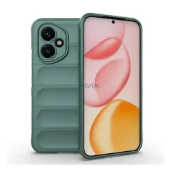   Szilikon telefonvédő (ütésállóság, kameravédő, 3D) SÖTÉTZÖLD Honor 400